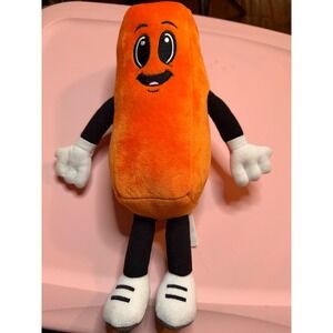Mascot Factory Plush Peaty the Pylon Orange Sports Mascot Stuffed Toy 11.5 Inch